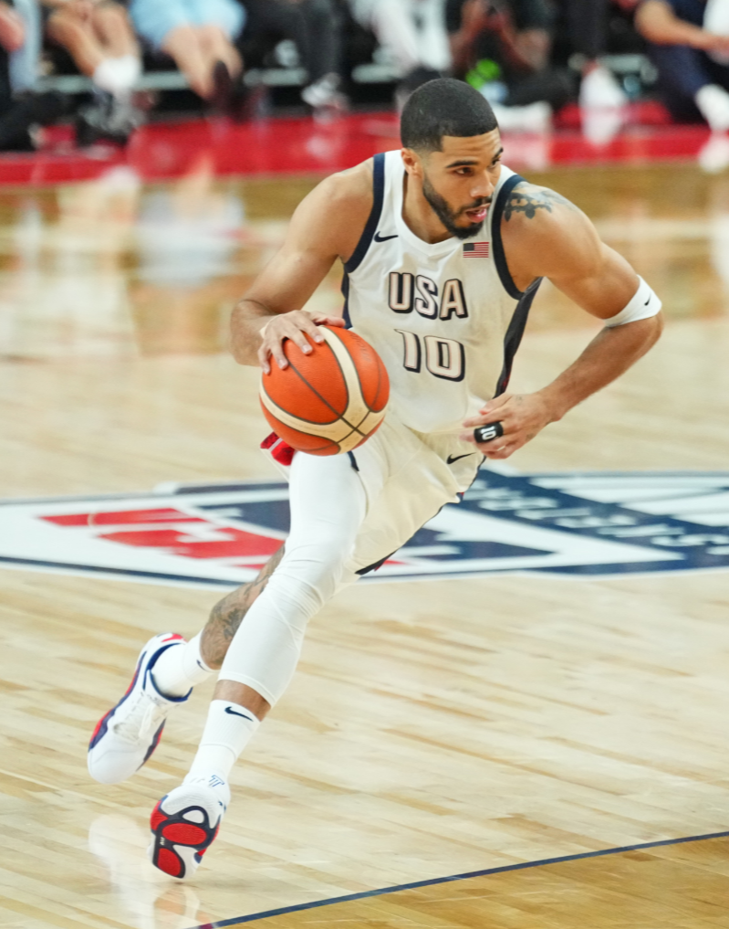 勇士绝地反击南韩男篮，塔图姆完成帽子戏法