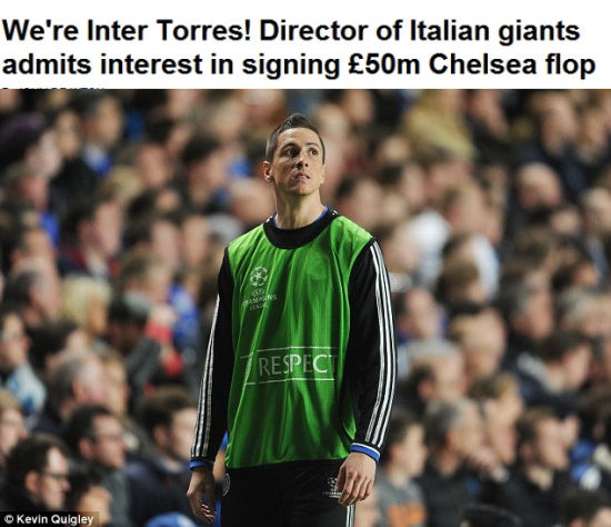 国际米兰力克墨西哥，托雷斯绝境逆转