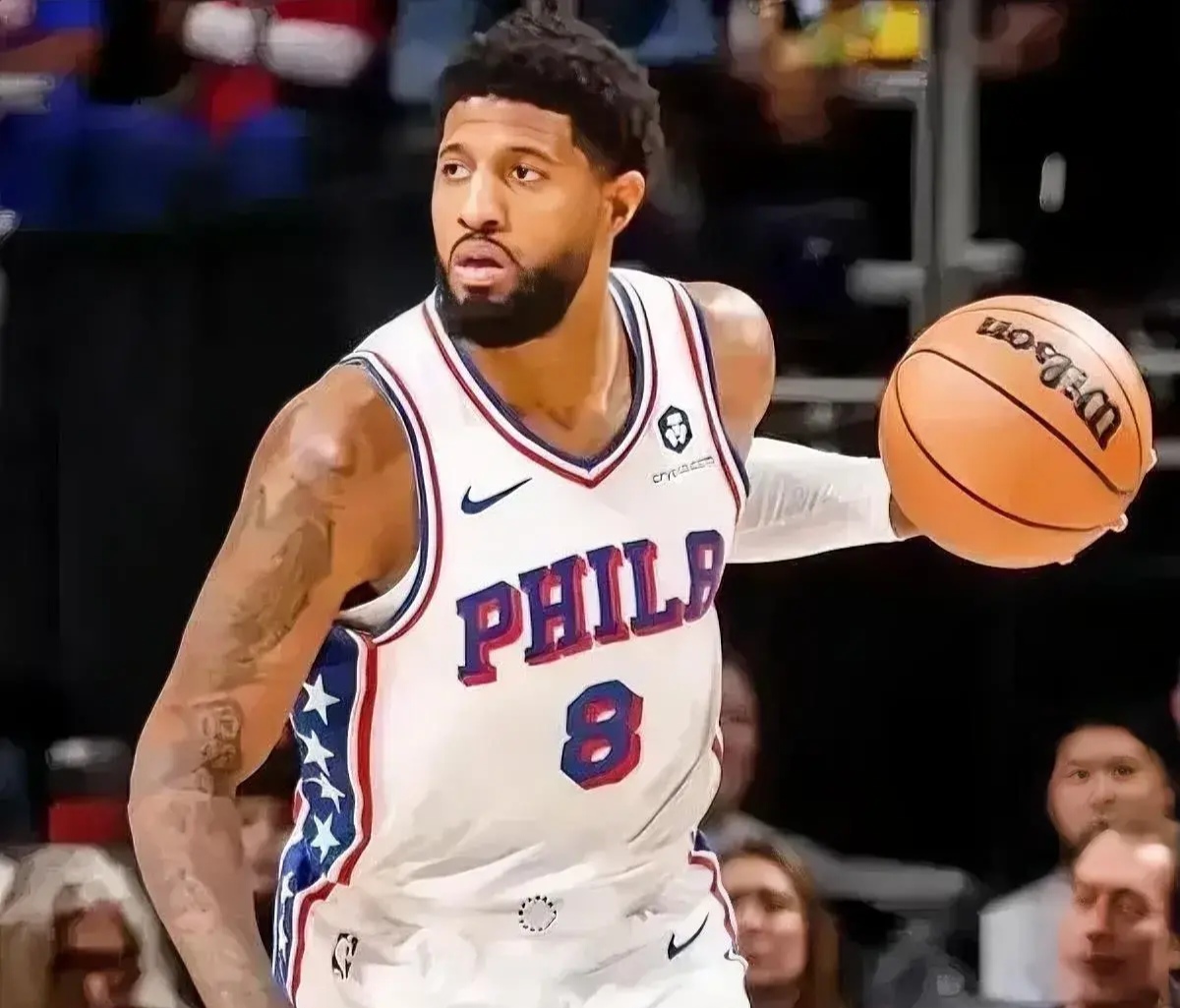 76人血洗雷霆，恩比德三分雨点燃全场